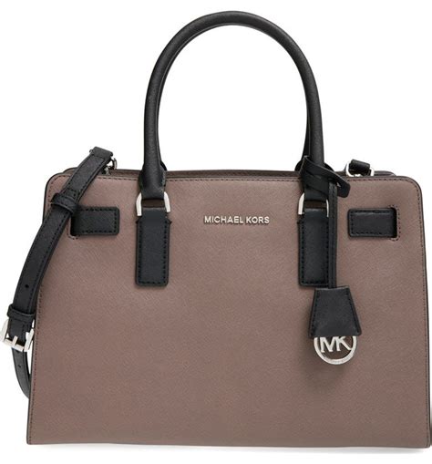 michael kors bicolor be|Michael Kors leather tote.